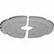 Ekena Millwork Flower Ceiling Medallion, Two Piece (Fits Canopies up to 3 5/8"), 18 1/2"OD x 3 5/8"ID x 7/8"P CM18FW2 - alternate 3